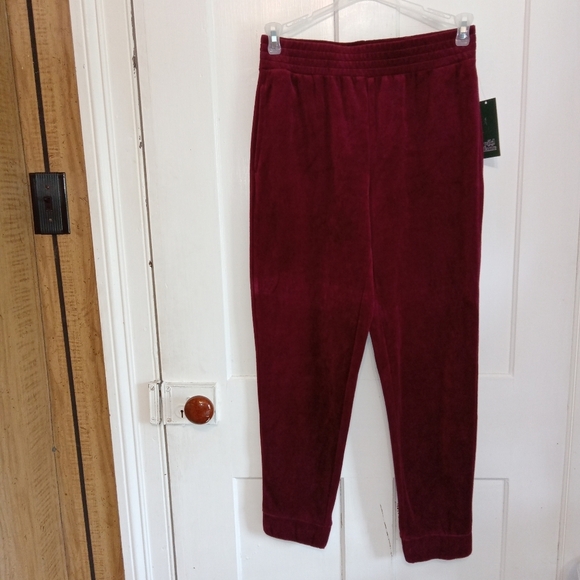 Wild Fable NWT Burgendy Elastic Waist Jogger Style Pants size XS - Picture 1 of 8